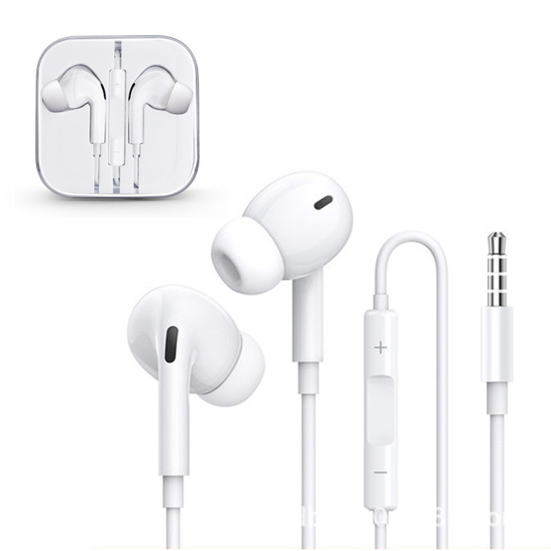 Suitable for iPhone Wire-Controlled Bluetooth Headset Apple/Android/Huawei with Wire Plug-In Headset Typec In-Ear Type