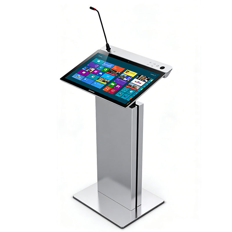 Plataforma inteligente elevación eléctrica plataforma multimedia plataforma de conferencias plataforma plataforma de pantalla táctil plataforma de anfitrión móvil plataforma de bienvenida