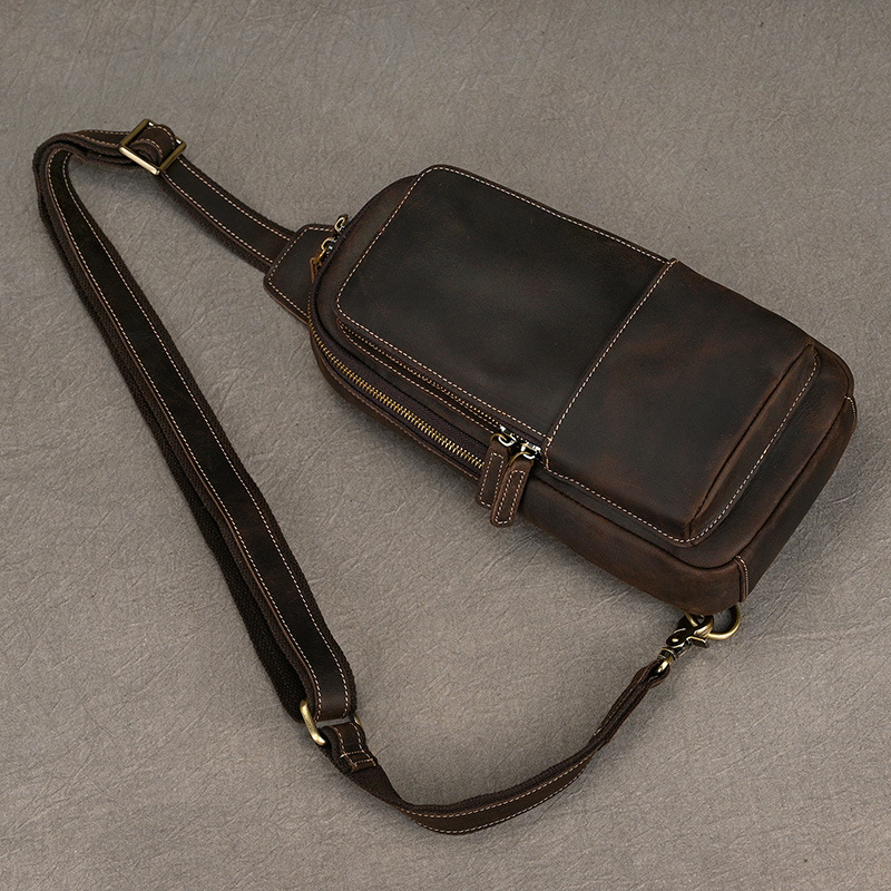 Bauletto in pelle di cavallo pazzo per uomo casual, borsa a tracolla semplice in pelle di mucca con croce diagonale, borsa da viaggio all'aperto_voghion.com