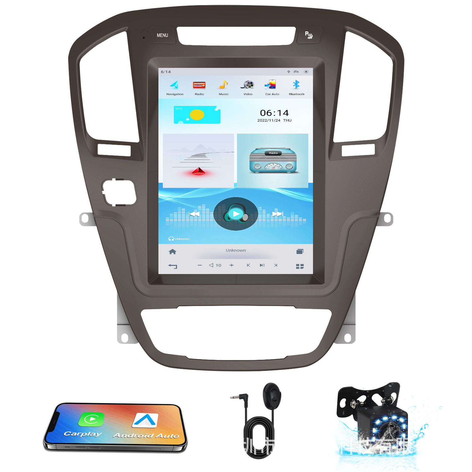 Car Audio Smart Navigation GPS for Buick Regal 2009-2013
