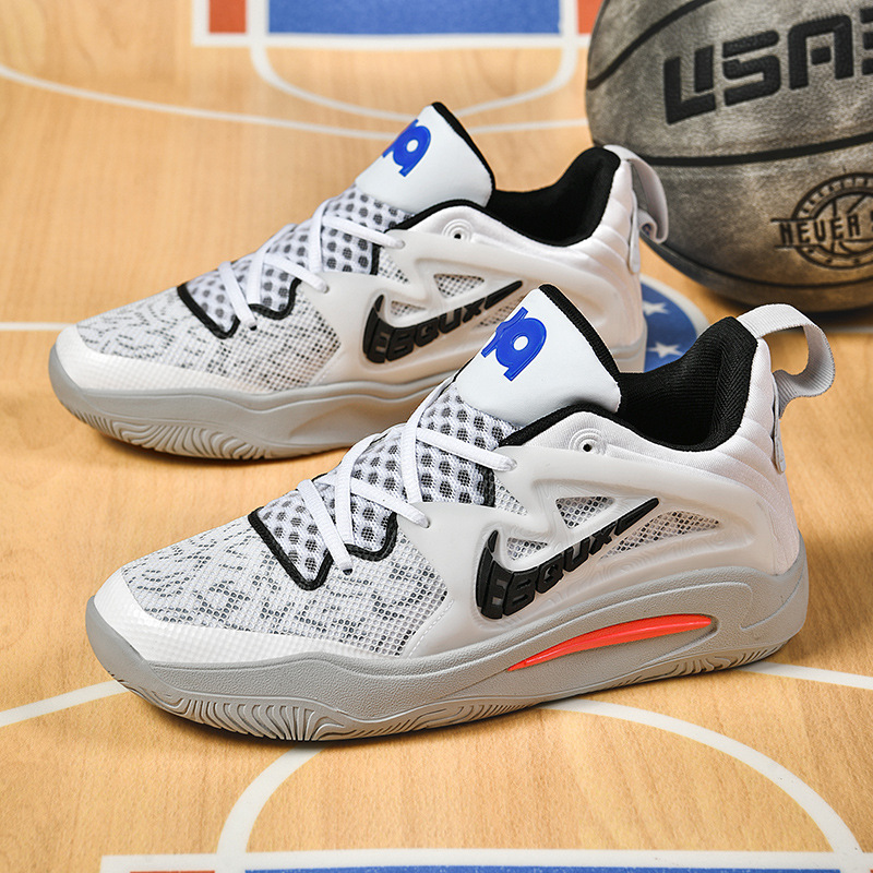 Durant Kd15 Generation Basketball Shoes for Men, Breathable, Non-Slip, Wear-Resistant, Cushioning, Student Game Boots, Practical Sports Shoes for Women