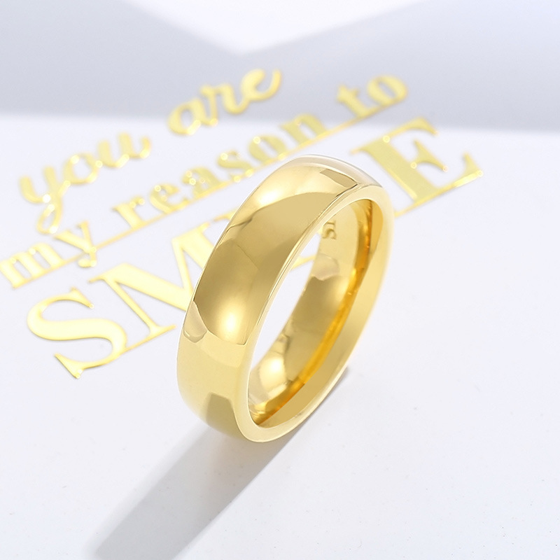 Rings Classification Travel Occasion Geometric Stainless Steel Fashion Rings