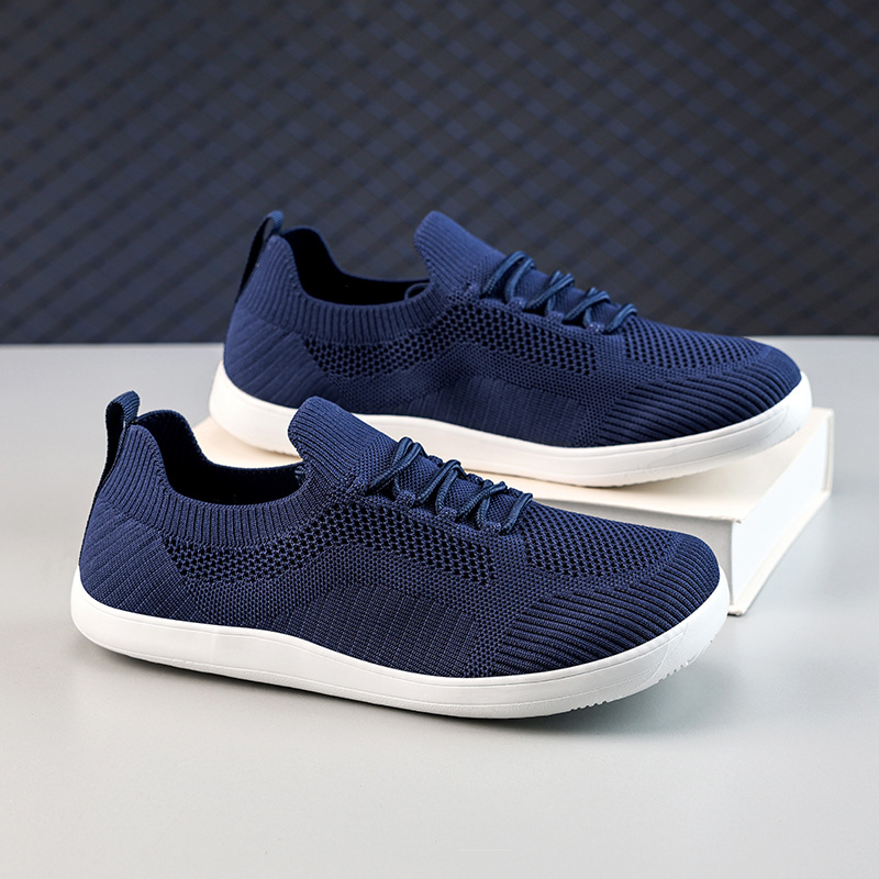 Cross-border Large Size 46 Barefoot Wide-toed Foreign Trade Couple's Mesh Shoes, Breathable Casual Sports Shoes_vogvips.com
