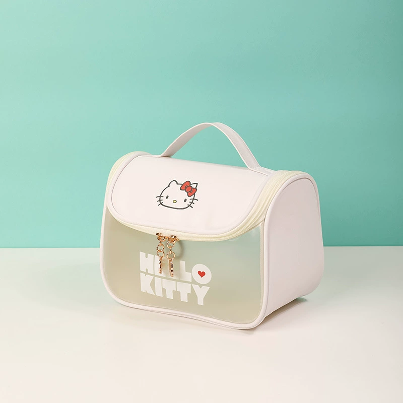 Косметичка Hello Kitty, вместительная водонепроницаемая сумка‑органайзер, высокое качество