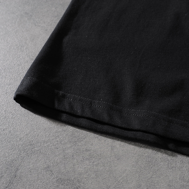 Spring and summer new American original cartoon print men's round-neck short-sleeved T-shirt youth half-sleeved shirt 809 11