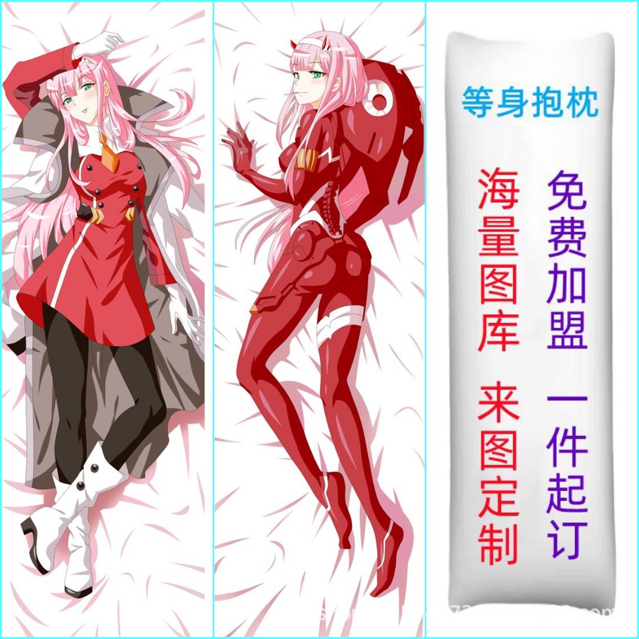 Anime Elu-Suuruses Padjakate - Darling in the FranXX Fännide Kaubandus