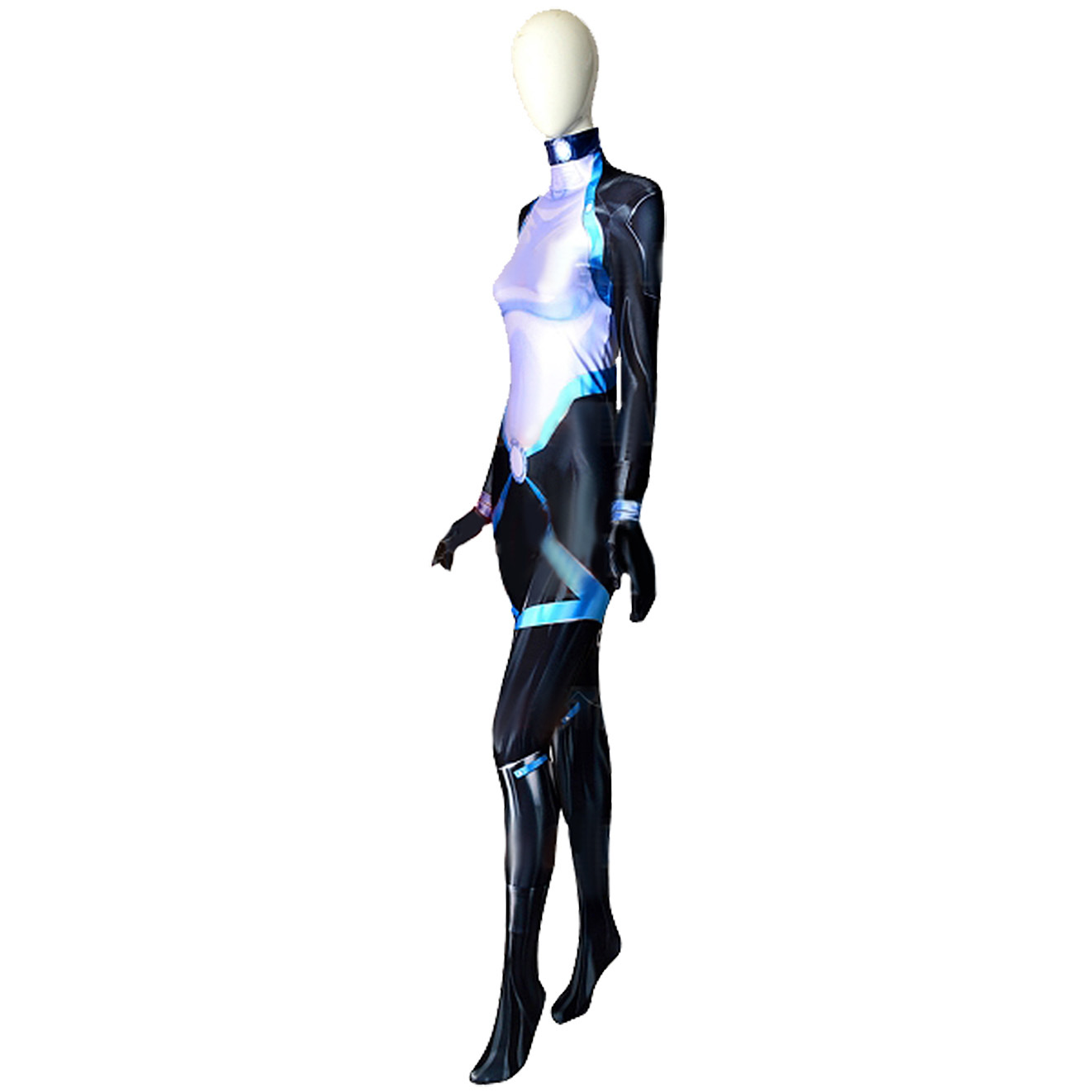 X-men Domino Jumpsuit Neena Thurman Cosplay Costume Adult Kids