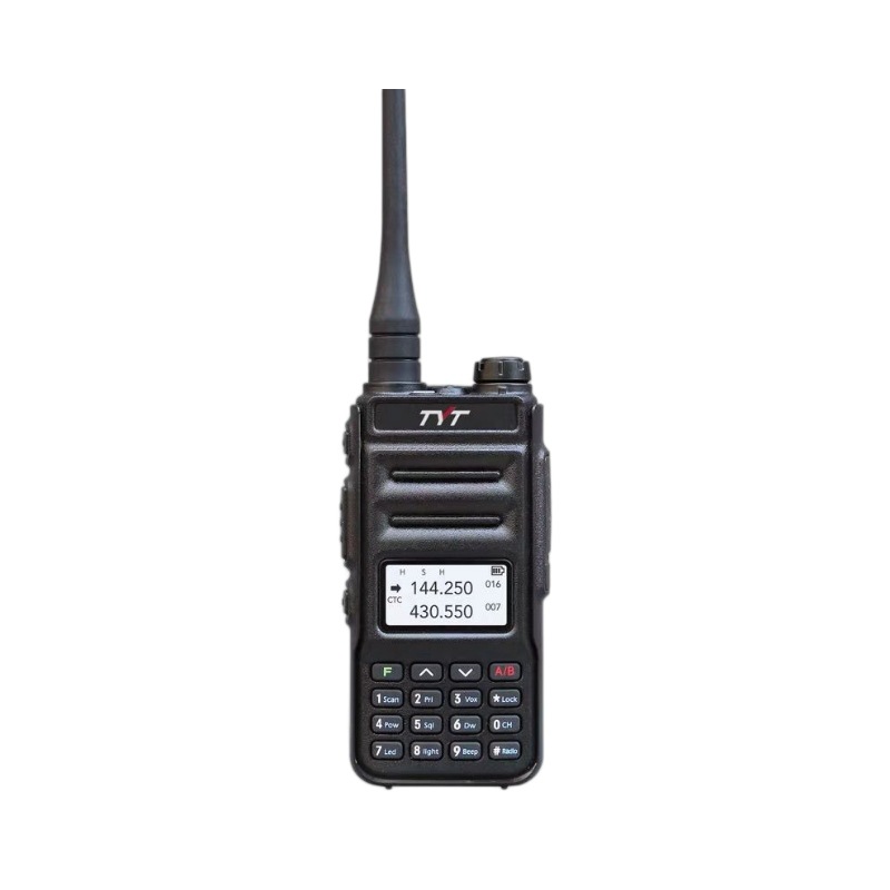 Radio Portátil TYT Walkie-Talkie TH-UV88 de 8W de Potencia, Doble Banda, para Viajes en Auto y Uso Comercial