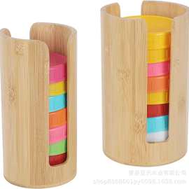 跨境木质梅森罐盖收纳盒厨房密封盖收纳架一次性纸杯置物架取杯器