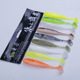 Flutter Paddle Tail Lures Soft Baits Fresh Water Bass Swimbait Tackle Gear