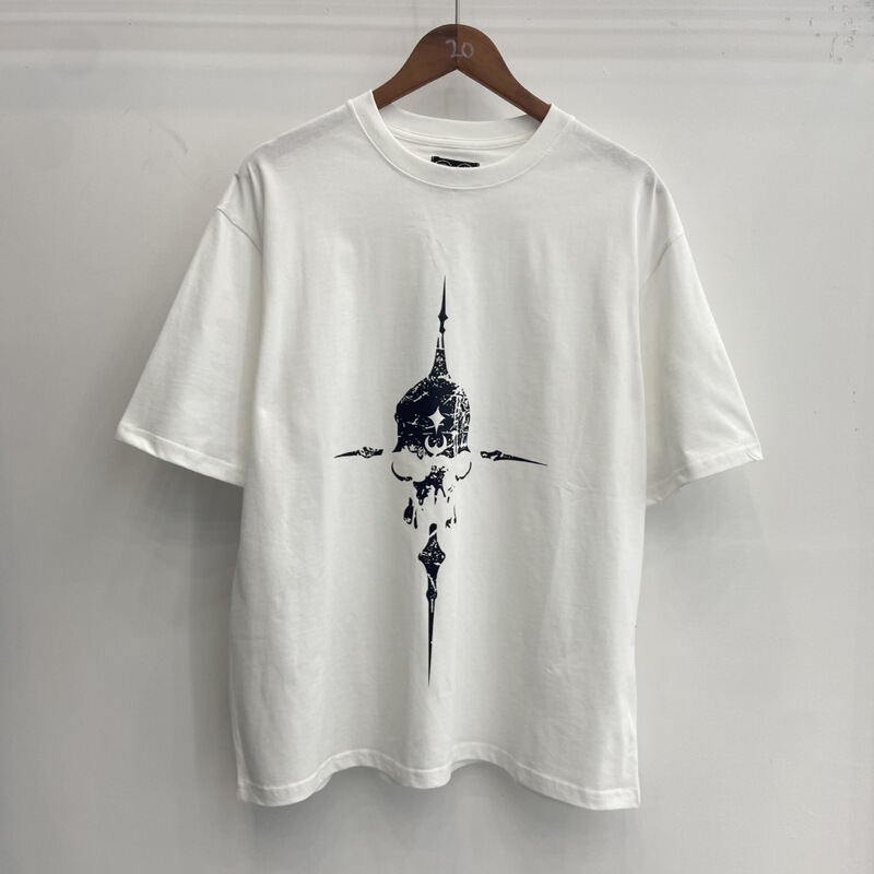 クロスボーダー新型暴徒クラブTHUG CLUBアメリカレトロ半袖水洗いして古い上着tシャツを作ります。|undefined