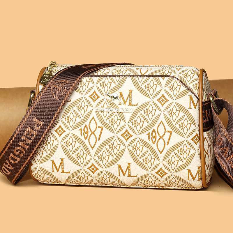 Bolso de moda versátil, bolso de hombro, bolso de almohada de verano de alta calidad, bolso de mujer retro europeo y americano, bolso de hombro de moda