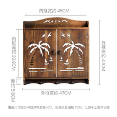 K9HX批發實木雕刻電錶箱裝飾畫電閘配電箱遮擋掛畫強弱電箱客廳壁