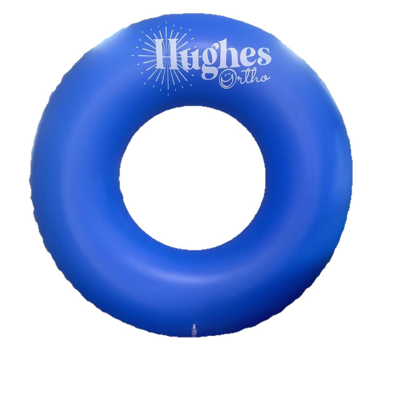 Anillo de natación inflable personalizado LOGO + patrón personalizado anillo de natación de PVC espesado bobbin transfronterizo para nadadores