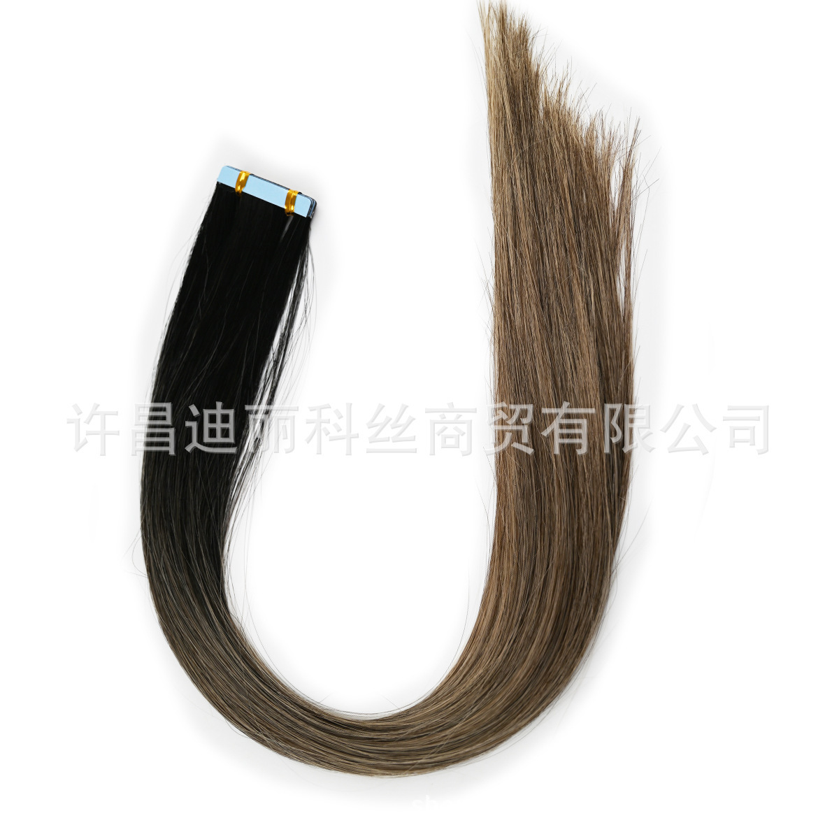 Tape In Extensions Película europea y americana pelucas de cabello para mujeres naturales invisibles sin marcas fibra química viscose cabello