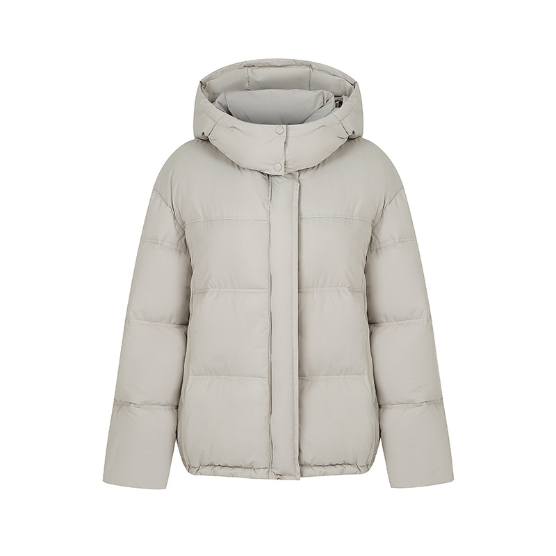 2025 nueva ropa de pan de invierno corto nuevo encapuchado grueso suelto ropa de pan abrigo de algodón nuevo algodón
