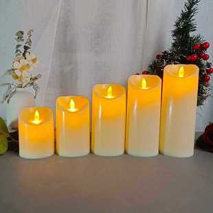 ✅ Wedding Celebration Wax Birthday Props Script Killing Decoration Swinging Led Concert Photography Electronic Candle