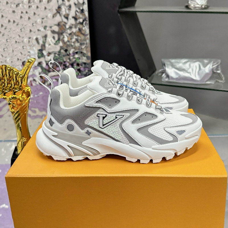 In-Stock Runner Sneakers Breathable Men's Shoes Personalized Mesh Color-Blocking Dad Shoes Men's Trendy Thick-Soled Casual Sneakers In-Stock Runner Sneakers Breathable Men's Shoes Personalized Mesh Color-Blocking Dad Shoes Men's Trendy Thick-Soled Casual Sneakers