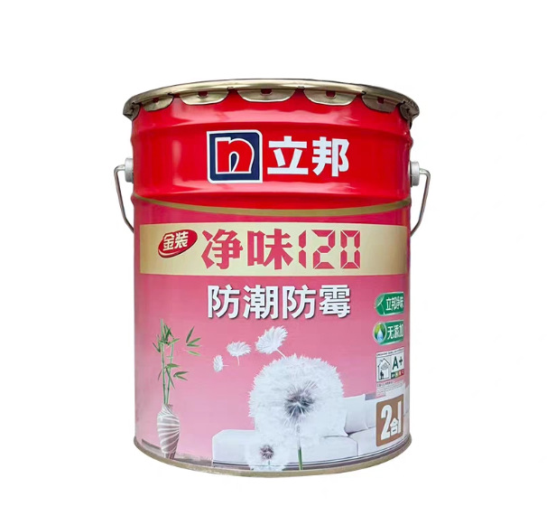 Nippon Paint Clean Flavor 120 2-in-1 5L18L Interior Wall Latex Paint Interior Home Wall Self Brushin