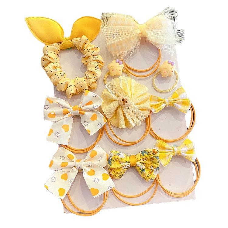 Nueva cuerda de cabello para niñas tocado arco 2024 correa de correa para niños elástica buena correa de correa adorable anillo de cabello al por mayor