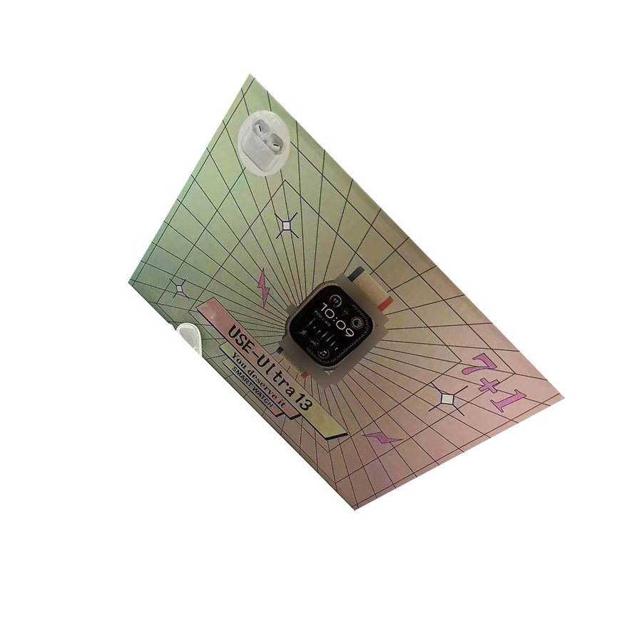 Use-Ultra13 Smart Watch 7+1 Set Bluetooth Call Sports Watch Heart Rate Blood Oxygen Detection Multi-Function