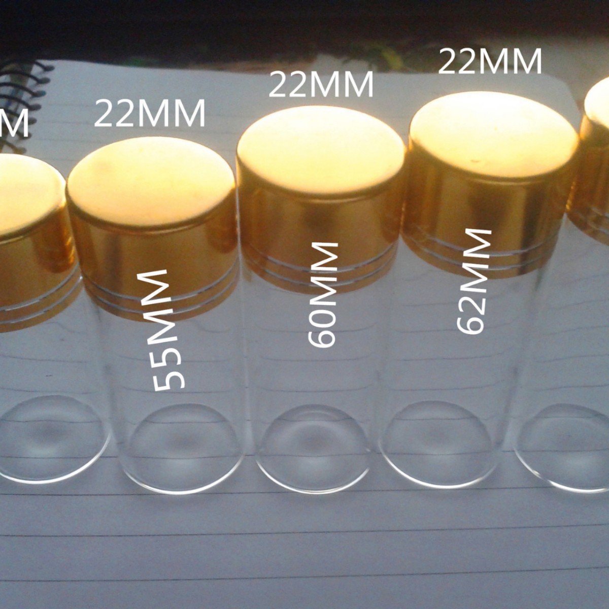 2255沉香烟丝玻璃瓶 烟签瓶 沉香烟针玻璃礼盒瓶 透明玻璃包装瓶