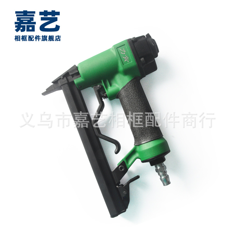 TS-D58  力肯绿色片钉枪 瓜子钉枪90度 相框装饰画 固定背板枪钉