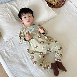 童内衣套装;连体衣家居服;童家居服套装