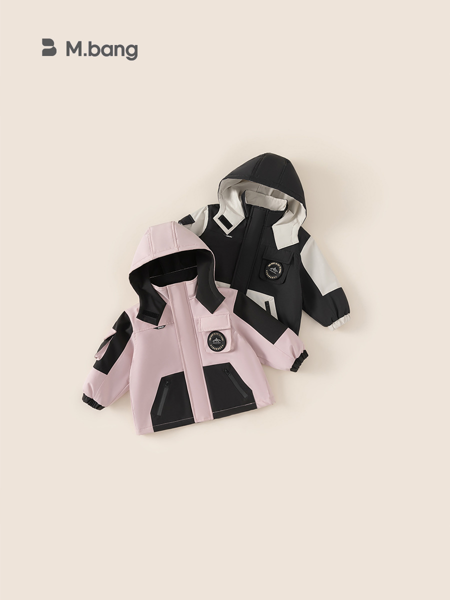 Yoobao ropa infantil 2025 ropa de algodón de invierno para niños nuevos tipos de ropa de invierno para niñas chaqueta de algodón con capuz
