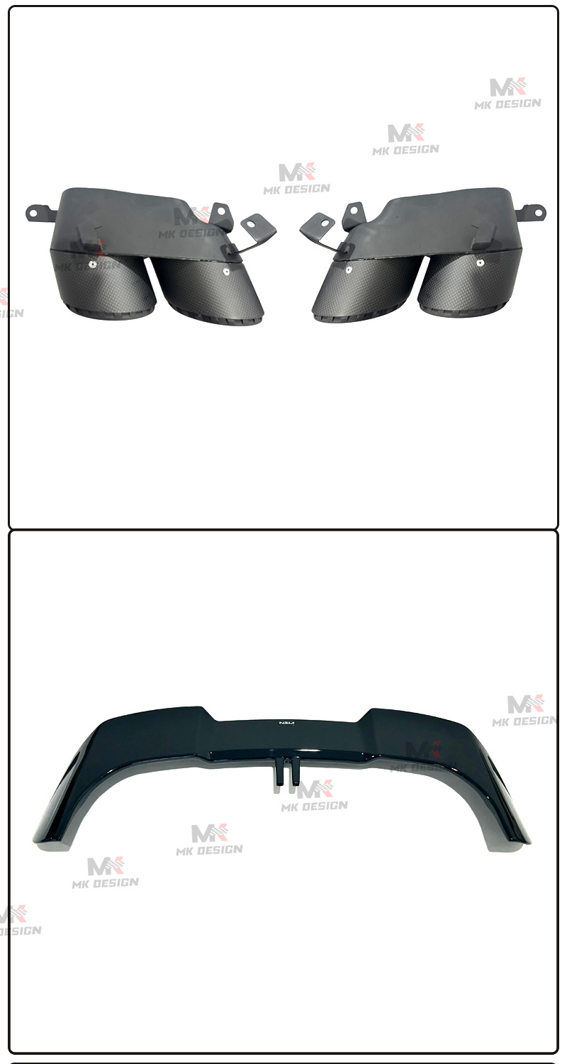 Suitable for 19-25 Bmw X5 G05 Modified Front Lip, Rear Lip, Top Wing Small Surround Kit