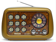 跨境新品便携式收音机蓝牙音箱播放器充电MD-1901BT 收音机批发