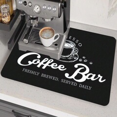珪藻泥コーヒーマシンパッド台所カウンター吸水速乾水切りパッド食卓カウンターマットshein代発