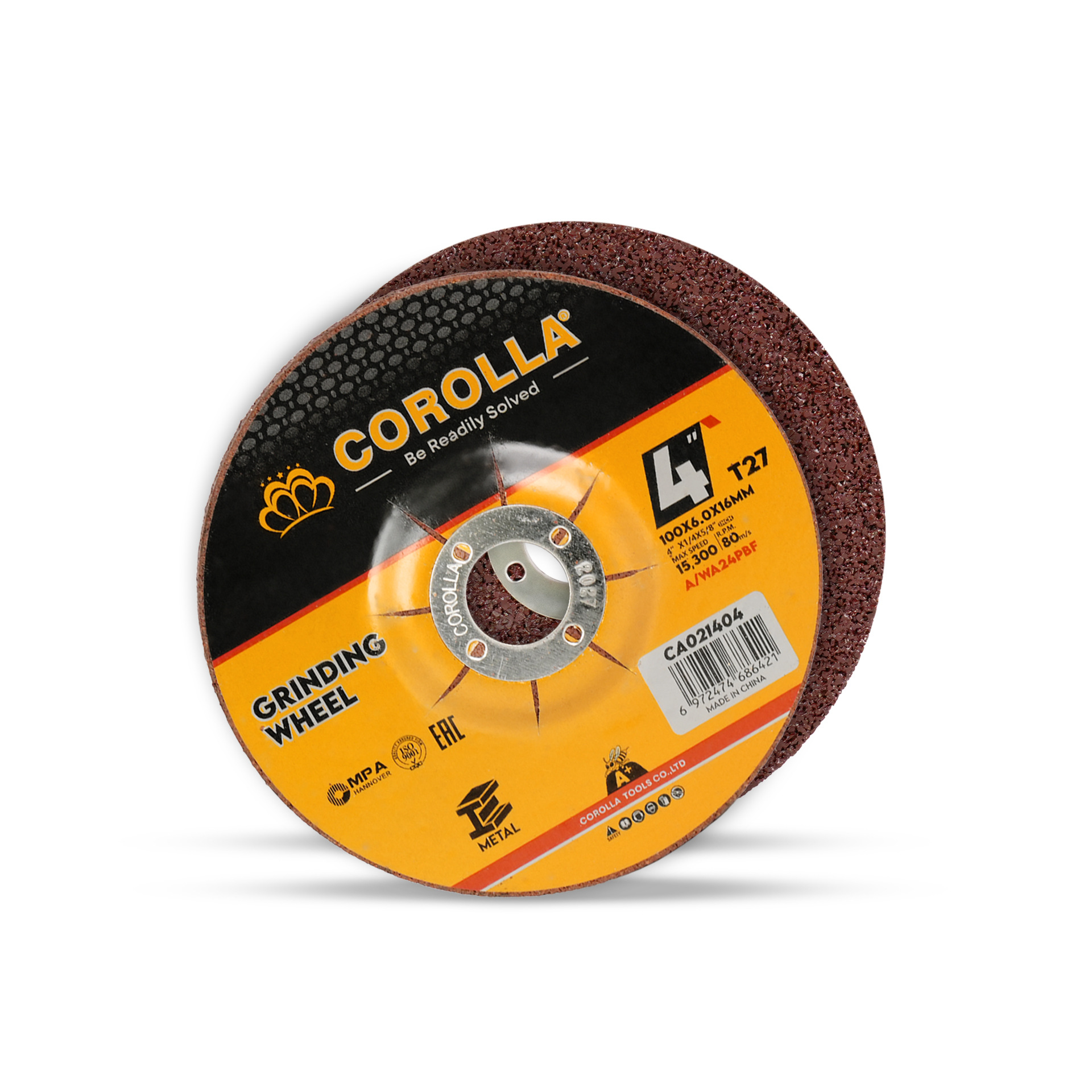 Película abrasiva primera clase roja 4 pulgadas