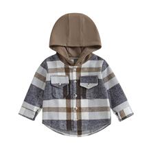 B 64752 Boy's Plaid Collar Jacket ��ͯ���ӷ��I�A��
