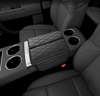 Armrest box pad armrest box pad protective cover - ideal-black-original-car-same-color
