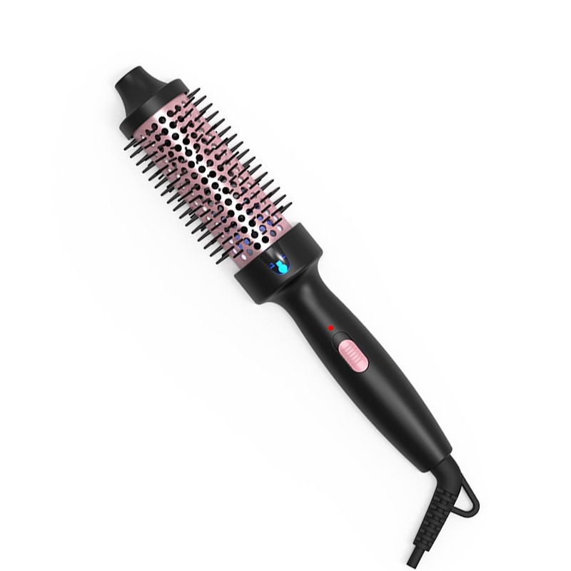 Foreign Trade Fluffy Curling Comb Barrel Comb Electric Curling Comb Long and Short Hair Care Electric Heating Comb Fluffy Perm Curling Comb Inner Curling