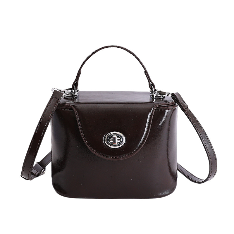 Nicho de diseño bolso de mano mujer 2026 nuevo bolso de caja de lujo ligero de alto nivel retro moda de hombro bolso de mujer