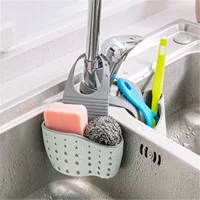 Утолщённая водопроводная кран-стойка, подвесная корзина с регулируемым пряжкой для ванной, подвесная сумка, полка для воды, оптовый