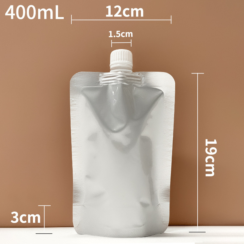 アルミ箔吸口袋ソーススープ牛乳液体包装袋飲料自立式出前スープ袋高温100度|undefined