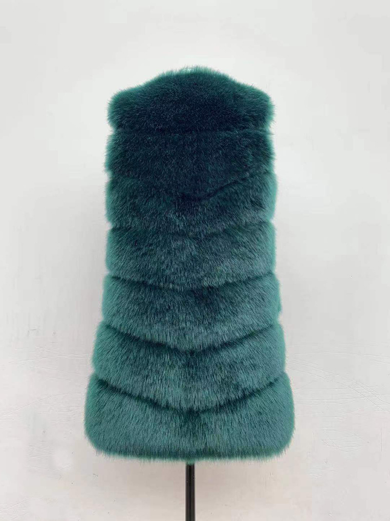 Damen Kunstfellweste Ärmellose Weste Für Herbst Und Winter_voghion.com
