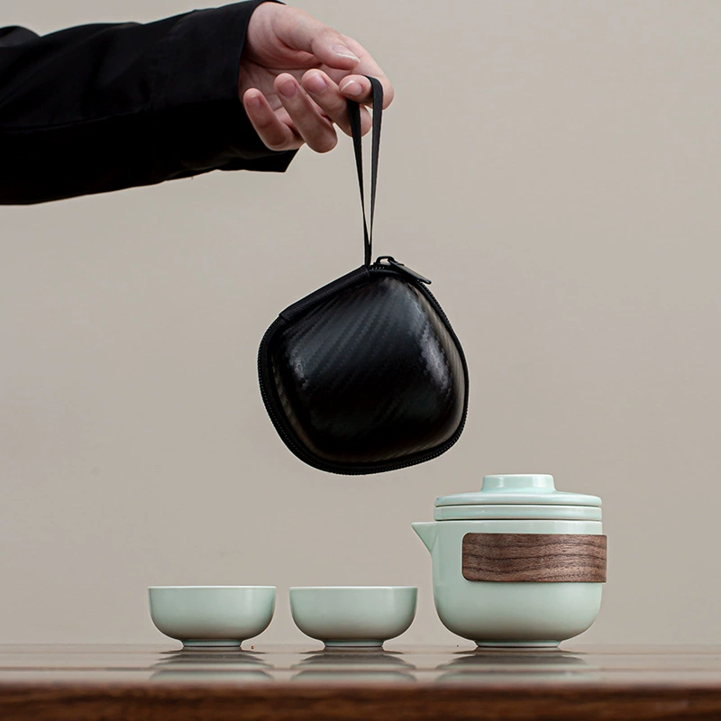 Подарочный чайный сервиз Туристические чайные наборы Чайный чайник Чайный сервиз Быстрый Кубок Портативный бизнес-подарок компании