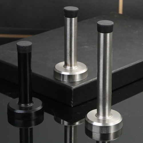 Stainless steel door top extension, no punching door stop, anti-collision rubber entrance door, anti-theft door, glass door door stopper