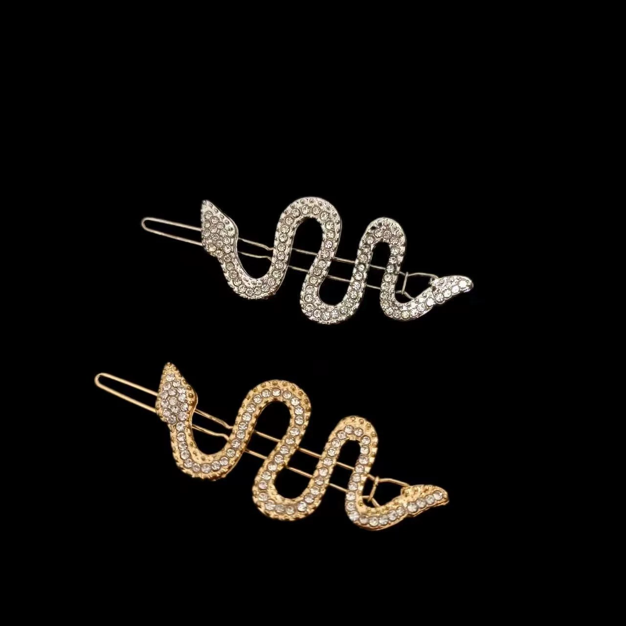 Заколка Hairgrip, ретро-золотистая вода, челка, европейский стиль