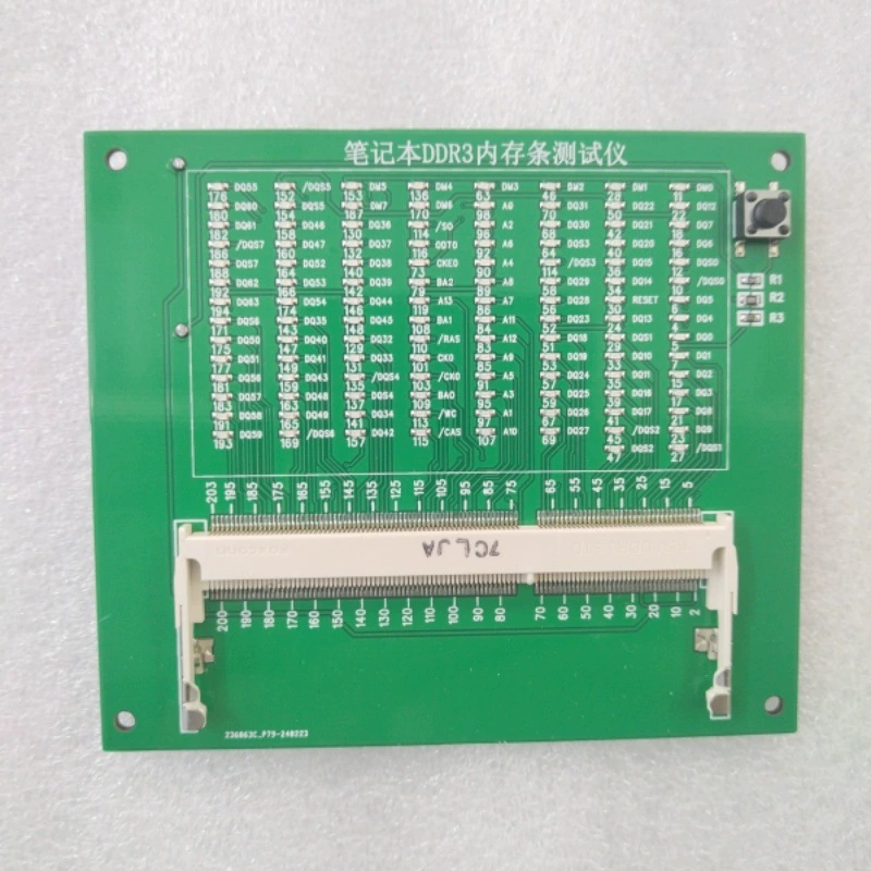 Notebook DDR3/DDR4/DDR5 memory stick detection tool computer motherboard repair tester external light