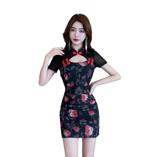 New high-end health consultant workwear for hotel beauty salons and spas, foot massage and foot bath 3642 dress