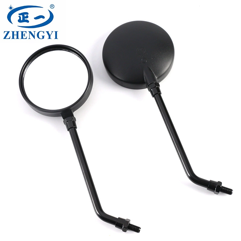 Round retro rear view mirror, modified retroreflective electric car