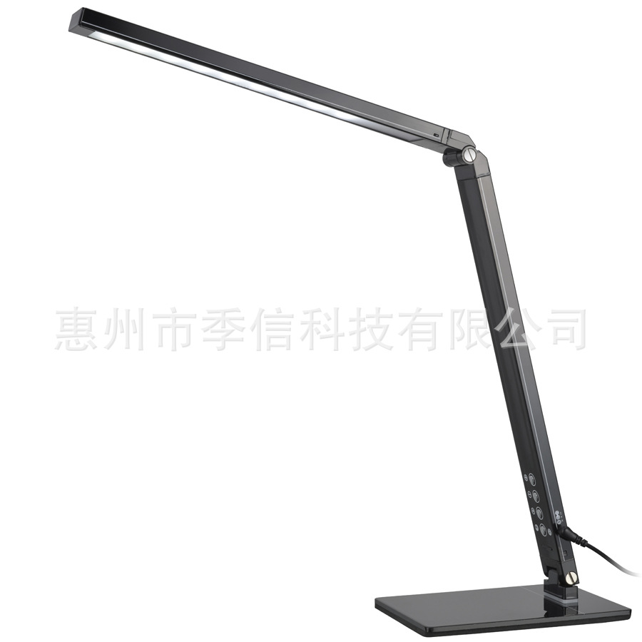 厂家定制10W调光调色USB手机充电可折叠LED台灯
