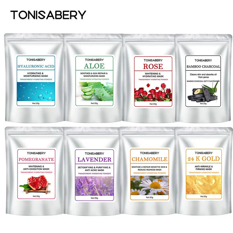 Face mask, moisturizing exfoliating powder mask, 20g