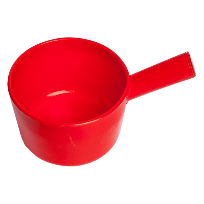 Red and White Industrial water shell acid and alkali resistant water chopsticks can't be broken extra thick water Ladle large drifting glue spoon wholesale