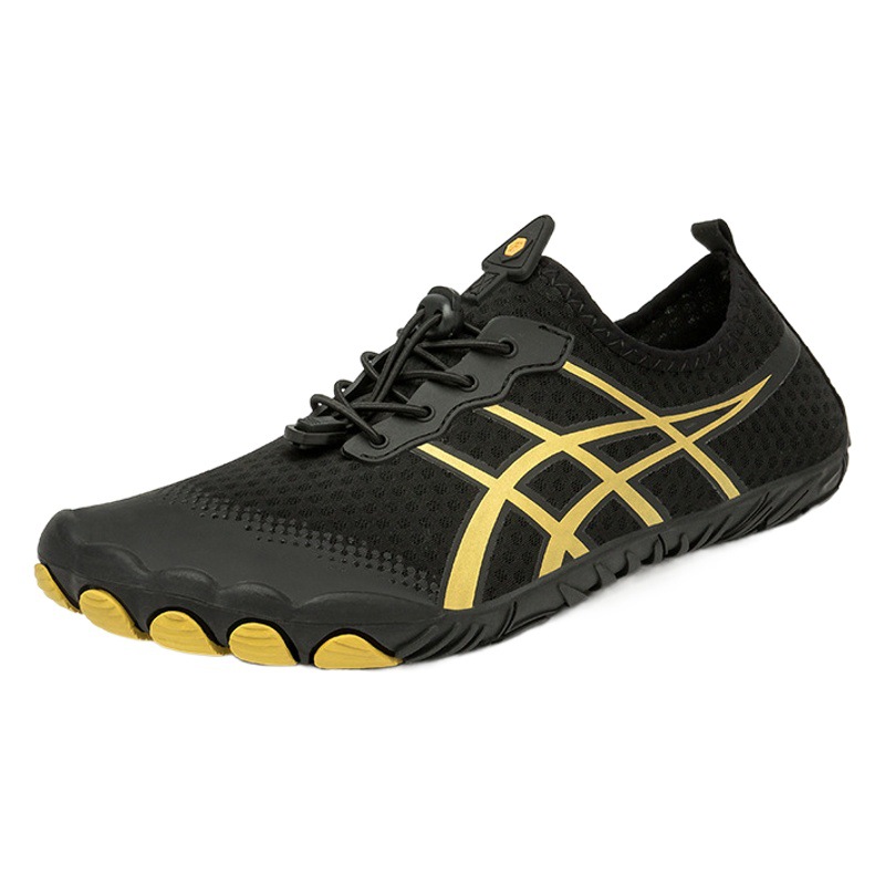 2022 Cross-border Outdoor Five-finger Hiking Hiking Shoes Seaside Beach Wading Tracing Creek Non-slip Fishing Riding Shoes Leakage